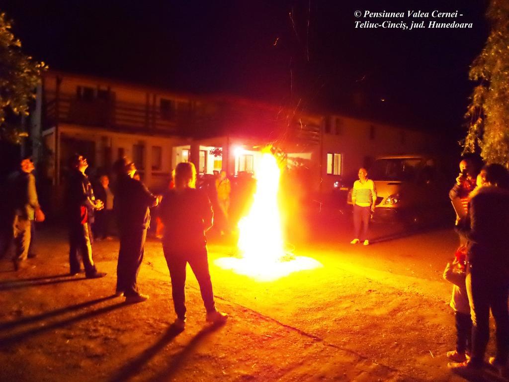 Pensiunea Valea Cernei Teliucu Inferior Exteriör bild